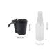 KUMGROT 2pcs Travel Spray Bottle with Leather Holder - 60ml Black Mini Container Set - Buy Online on GoSupps.com