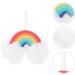 Buy Rainbow Bath Ball Loofah Sponge - Cute Cartoon Shower Scrubber & Mesh Body Wash Puff for Women & Girls | International Shipping - Buy Online on GoSupps.com