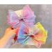 FEIFEI'S BOW Baby Girls Princess Chiffon Diamond Crown Unicorn Hair Clip - Multi Colour Toddler Infants Party Dress Costume Photo Prop - Buy Online on GoSupps.com