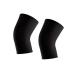 SystemsEleven Knee Support - Elastic Compression Bandage for Joint Pain & Sprains - 2 Pack Black Sleeve for Men & Women - Buy Online on GoSupps.com