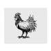 2 x 'Farmyard Rooster' Microfiber Lens/Glasses Cleaning Cloths (LC00025129)
