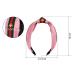 Pocadri Women Colorful Knotted Headband - Boho Hair Hoop for Fashion & Spa (Black) - Buy Online on GoSupps.com