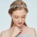 Urieo Silver Crystal Heart Headband for Women - Rhinestone Princess Wedding Hair Accessories - Buy Online on GoSupps.com