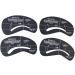 Didiseaon 72 Pcs 6 Sets Eyebrows Shape Fake Hair Edges Eyebrow Template Shaping Tools Eyebrow Card Unibrow mediumx3pcs As Shownx3pcs - Buy Online on GoSupps.com