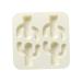 PRETYZOOM Candy Molds Food-Grade Silicone Mold Cake Mold Summer Silicone Molds Candle Wax Molds Silicone Molds for Stencil Silicone Chocolate Molds Soap Mold Chocolate Candies Fudge medium Beige