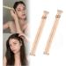 2 Pieces Face Lift Tape Adjustable Facelift Bands with Clips Facelift Straps Eyelids Lift Hair Band for Women Girls Face Shaping (Apricot) - Buy Online on GoSupps.com