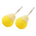 Angoily 2pcs Mushroom Bath Balls Bathing Accessories Body Wash for Kids Exfoliating Shower Body Sponge Body Wash for Men Baby Sponge for Bathing Kids Bath Sponge Powder Puff Mesh Polyester