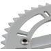 WEERAS Urban Folding Bicycle Crank Set - 46T 130BCD 170mm Single Speed Crankset (Silver) - Buy Online on GoSupps.com