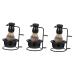 Beavorty 3 sets Bart-Set Maquina Para Afeitar Hombre Razor and Schl sselset Hair razor for men men's soap metal bracket Razor wing male man organizer plastic