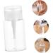 Beavorty Makeup Remover Water Bottle Travel Size Pump Bottle Press down Bottle Dispenser Travel Makeup Remover Leakproof Travel Containers Empty Foundation Bottle Acrylic Glass Toiletries - Buy Online on GoSupps.com