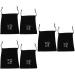 FOMIYES 6 Pcs Storage Bag Travel Hair Dryer Home Tools Hair Dryer Storage Travel Bag Bracket - Blackx3pcs 26x23cmx3pcs