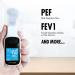 CMI Health SpiroLink: Smart Peak Flow Meter for Asthma, COPD, Musicians, Smokers, and Athletes - Portable Spirometer with Long Lifespan and Durability - Buy Online on GoSupps.com