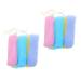 Healeved 10pcs Foaming Soap Mesh Bag Face Soap Pouch Soap Exfoliating Scrubber for Body Drawstring Soap Bags 14.5x5cm As Shown 1
