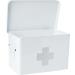 Zeller Metal First Aid Box 32x19.5x20cm White - Compact and Sturdy Storage Solution - Buy Online on GoSupps.com
