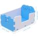 INOOMP 2 Pcs Hamster Toilet Hamster Bathroom Hamster Supplies Small Pet Toilet Hamster Pee Training PVC 15x10cmx2pcs Bluex2pcs - Buy Online on GoSupps.com