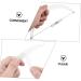 FOMIYES 2 Sets Positioning Ruler Drawing Line Beauty Tools Three- Point Grooming Stencil Eyebrow Ruler Mold 1 count (Pack of 1) As Shownx2pcs - Buy Online on GoSupps.com