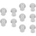 Silicone Ear Tips - Washable Transparent Replacement for Pocket (M) | International Shipping Available - Buy Online on GoSupps.com