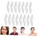 Fomiyes 15 pcs Anti-Fitting Oral Cover Nose Strip & Glasses Fitting Support Frame - 3D White with Glue Pebbles for Comfort & Protection - Buy Online on GoSupps.com