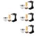 Minkissy 4 sets Razor Setting Face Razing Face-Dachs brush Razor foam brushes Beauty-shaving brush Hair set Razor Razor Brazil For the face man metal wood tools