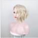 BGHJUE Halloween Long Curly Synthetic Wig for Women - Medium Color Natural Hairline Middle Part - Buy Online on GoSupps.com