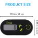 BESPORTBLE 3D Digital Pedometer - Clip-on Step Counter for Walking, Track Steps, Miles, Calories & Time - Buy Online on GoSupps.com