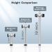 Taller Digital Microscope Bracket for Elikliv EDM202/201/9/4S - Enhance Your View - Buy Online on GoSupps.com