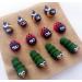 12 Edible Sugar Cake Decorations: Mini Mixed Garden Animals