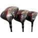 Senior Men's iDrive Red Square Anti-Slice Draw Fairway Wood Set - 3, 5, 7 - Right Handed Senior Flex - Black Pro Velvet Grips - Buy Online on GoSupps.com
