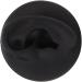 Artificial Black Left Ear Display Model | Professional Soft Teaching Tool with Round Base - Buy Online on GoSupps.com