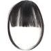 Natural Synthetic Hair Flat Bangs/Fringe Mini Hair Bangs Fashion one Clip-in Hair Extension(Natural Black)  - Buy Online on GoSupps.com