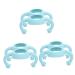 Abaodam 6 Pcs Bottle Handle Bottle Grip Handle Bottle Grip Silicone Bottle Grip Feeding Bottle Soft Handle Silicone Soft Bottle Clip Accessories 14.00X5.00X5.00CMx3pcs Sky-bluex3pcs