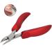 Pedicure Manicure Tool Hardware Nails Stainless Cuticle Nippers Toenail Cutter Cuticle Scissors for Fingernails for Toenails(S1 red) - Buy Online on GoSupps.com