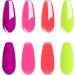 Vishine Neon Gel Nail Polish Set Nails Gel Neon Fushia Hot Pink Orange Yellow Gel Polish 4 Colors Soak Off LED Gel Nail Kit Halloween Nails Nail Art Manicure Gifts for Women C029 Set C029 - Buy Online on GoSupps.com