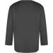 Shop Men's Dark Gray 3/4 Sleeve Round Neck T-Shirts - Stylish Oversized Basics & Leisure Wear - Buy Online on GoSupps.com