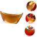 HOMSFOU 1pc Box Yuan Bao Fu House Decorations for Home Fruit Decor Wedding Serving Platter Ornament Gifts Fruit Toys Snack Serving Platter Plastic Portable Flowers - Buy Online on GoSupps.com