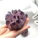 Natural Crystal Cluster Amethyst Specimen Purple Quartz Reiki Stone Raw Crystal Home Decor Household yuebang 350-450g - Buy Online on GoSupps.com