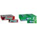 Airwaves Chewing Gum Sugar Free Cherry Menthol 30 Packs of 10 Pieces & Extra Chewing Gum Sugar Free Spearmint Flavour Chewing Gum Bulk 30 Packs of 10 Pieces
