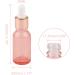Kesell 20ml Pink Dropper Bottles - 7 Pack Empty Refillable Glass Vials for Essential Oils and Perfume DIY - Rose Gold Cap, 3 Funnels Included - Buy Online on GoSupps.com