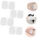 NOLITOY 4 Pairs Forefoot Pads - Non-Slip Metatarsal Cushions for High Heels & Shoes - Comfortable Insole Inserts - Adjustable Felt Pads - White - Buy Online on GoSupps.com