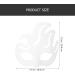 DIYEAH 14pcs Blank White Paper Masks - Perfect for DIY Painting & Masquerade Crafts | International Shipping Available - Buy Online on GoSupps.com