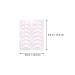FRCOLOR 90 Sheets Eyelash Positioning Stickers & Under Eye Gel Pads for Lash Extensions - 17x13cm - 3 Pack - Buy Online on GoSupps.com