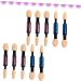 FOMIYES 10pcs Makeup Brush Eye Shadow Applicator Eye Shadow Brush Eye Shadow Stick Miss Double Head - Buy Online on GoSupps.com