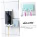 ABOOFAN 12 STK Wall Phone Holder & Charging Hooks - Space-Saving Smartphone Wall Mount for Easy Charging & Organization - Buy Online on GoSupps.com