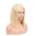 Buy Mila 10/25cm Short Bob Real Hair Wig - Blonde 613# | 100% Virgin Brazilian Human Hair Full Lace Wig | 130% Density - Buy Online on GoSupps.com
