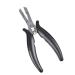 Hair Extension Pliers for Removing Micro Rings and Fusion Glue Bond Remove (Black Thread Shape)