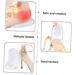4 Pairs Self-Adhesive Clear Heel Pads - Silicone Shoe Inserts & Grips for Comfort - Breathable Gel Heel Accessories for Women - Buy Online on GoSupps.com