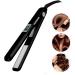 Upgrade Infrared Hair Straightener | Professional Cold Flat Iron for Damaged Hair Care & Treatment | LCD Display 360 Swivel Cord Auto Off Dual Voltage - Black - Buy Online on GoSupps.com