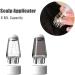 Hair Oil Applicator Bottle Hair Scalp Applicator Portable Liquid Oil Dispenser Root Comb Applicator Bottle Scalp Massage Comb with Roller Ball Mini Hair Raising Solid Hair Massage Tool (White+Grey) - Buy Online on GoSupps.com