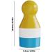 Solar Buddies Sun Buddies Sunscreen Applicator Refillable Sunscreen Dispenser with Roll-On Ball Sunscreen Applicator for Beach Travel Camping Outdoor Party Climb (Small circle) - Buy Online on GoSupps.com
