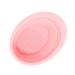 Housoutil Makeup Brush Scrub Pad Scrubber Brush Cleaning Bowl Foldable Bowl Silicone Brush Cleaning Pad Folding Silicone Bowl Makeup Accessories Brush Cleaning Tool Silica Gel Pink